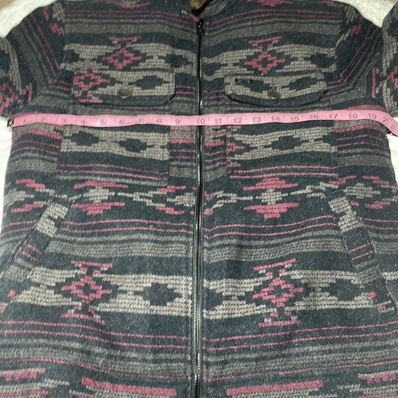 Billabong Barlow Sherpa Jacket NWT Size Small - Picture 12 of 15